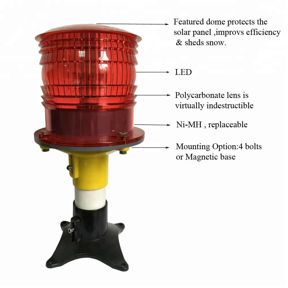  Doublewise Солнечный led башня фотосессии с изображением в стиле seafty предупредительный световой