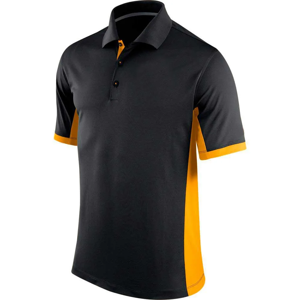 
Custom 100% polyester mens golf polo shirt 