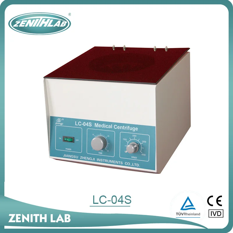  Лабораторная медицинская центрифуга для плазмы крови LC-04S 80-1