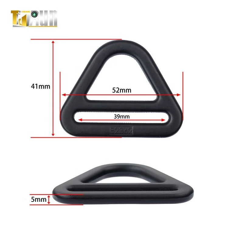 Металлическое Крепление из цинкового сплава регулирующее кольцо треугольная пряжка с платой поворотный зажим Треугольные металлические кольца для аксессуаров