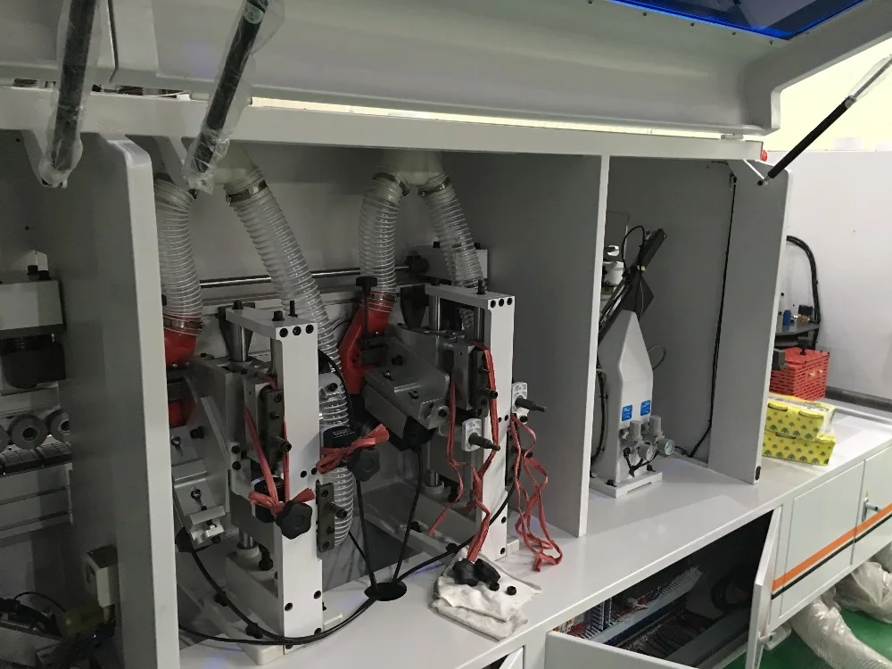 Corner Rounding and Pre-milling Functions Edge Banding Machine T-600GY PUR Glue System