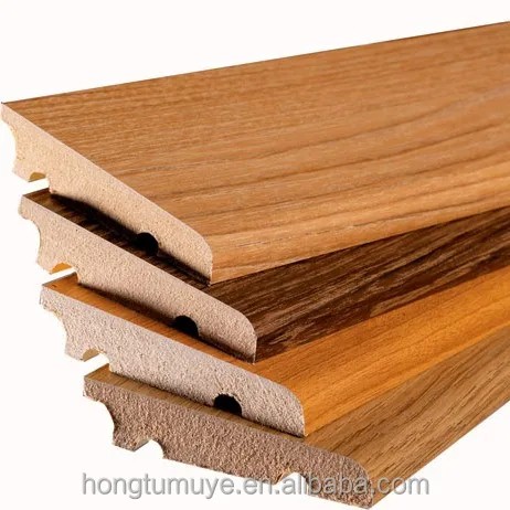 
Red oak veneer flat plank door casing 