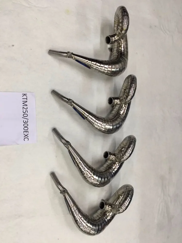 KTM250/300 EXC Motorcycle Titanium Exhaust Pipe system parts