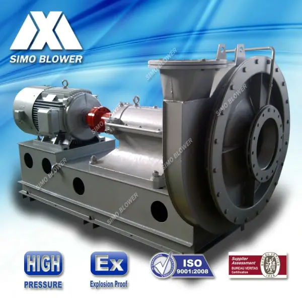 Взрыв теплоизолирующие угольного газа повышения и передачи воздуходувки