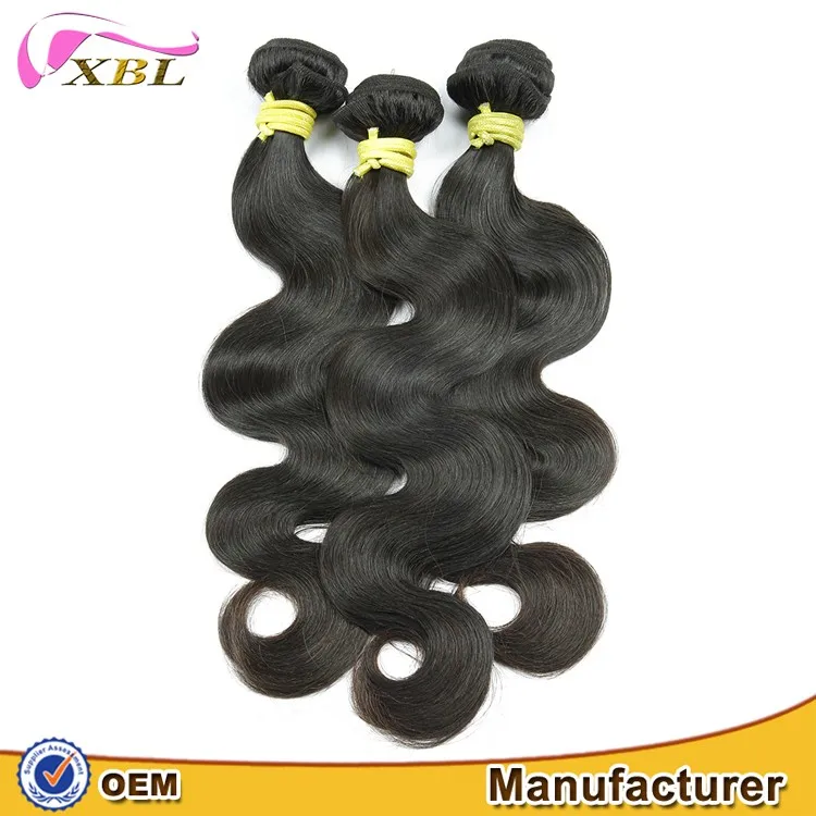  XBL никакой путаницы не линяет ткань оптовая норки качество бразильской плетение волос 100 человеческих