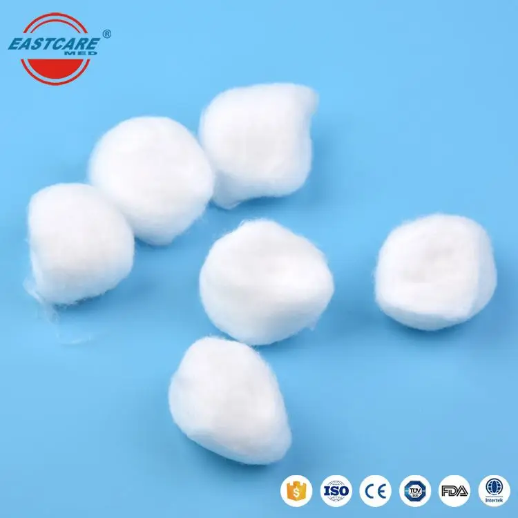 
100 count rainbow travel size 500 decorative sterile alcohol ball cotton balls 