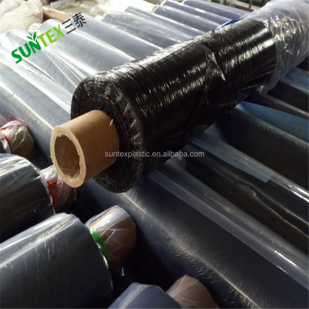 Пленка для Мульчирования 8 микрон черная из полиэтилена сельского