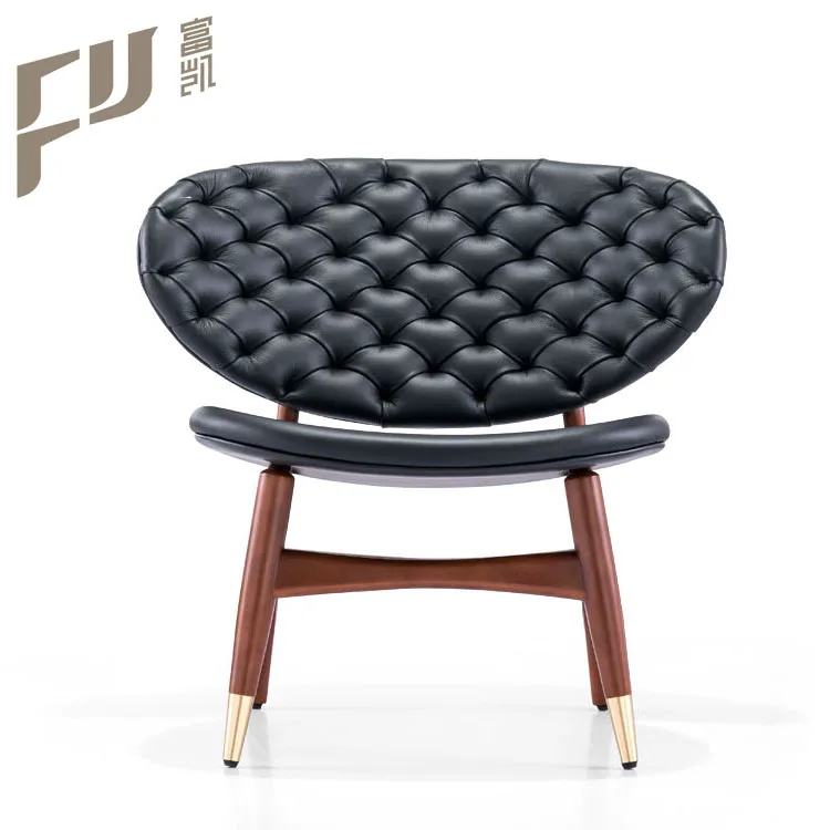 
modern leisure fabric and wooden frame office chairs 