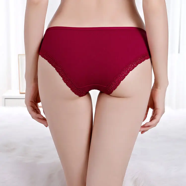 Yun Meng Ni Cute Girls Lace Trims Sexy Panties