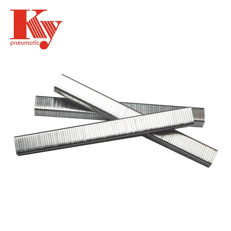 1013J Model KY Staple Silver Surface Pneumatic Fastener U Type Nail