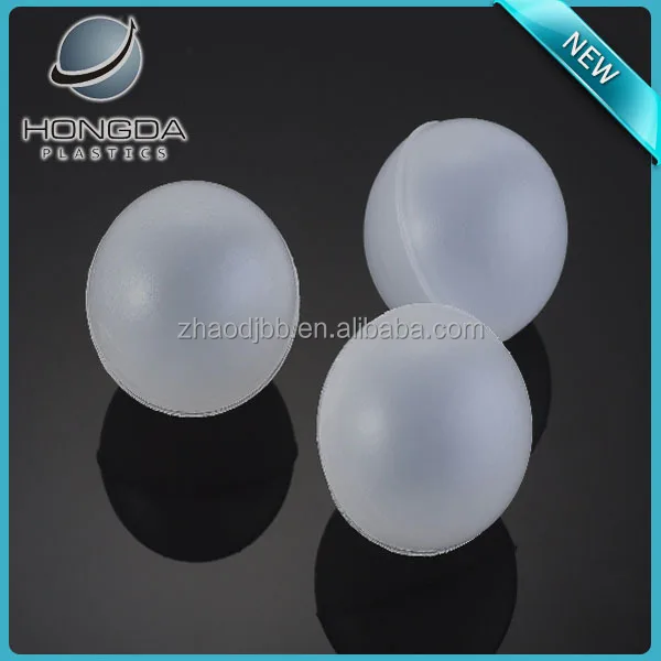 55mm большой размер естественный цвет пластиковый полый шар плавающий