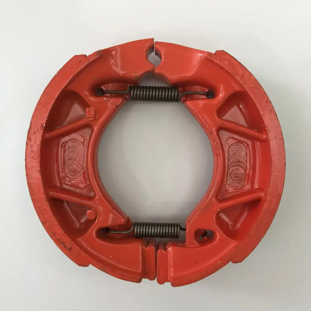 High performance motorcycle parts brake shoe VEGA ZR red