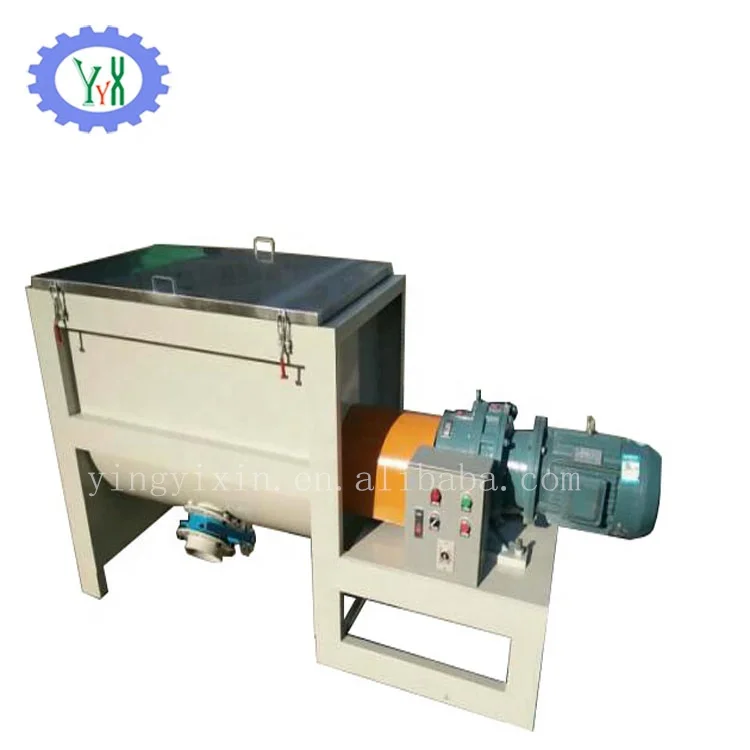 
100~200Kg Per Hour Soap Blue Bubble Material Mixer Horizontal Mixing Machine 