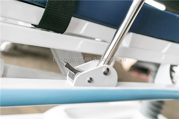 BR-TS1 central locking Hydraulic hospital gurney rescue stretcher sizes