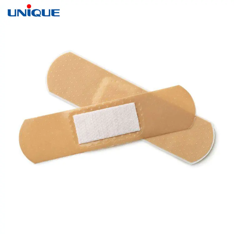 
Medical consumable custom printed skin color bandaid plaster band aid 