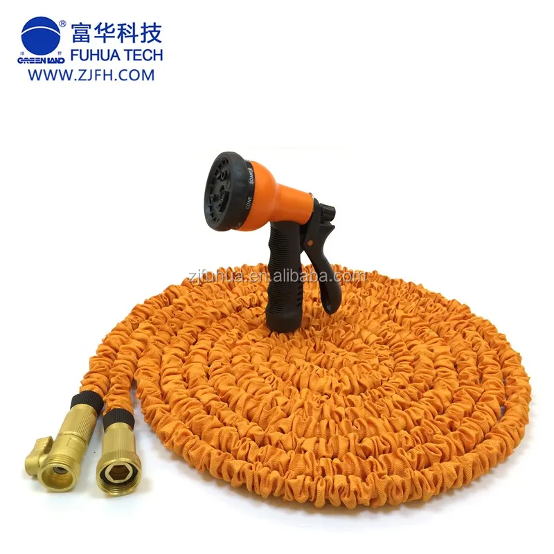 
50FT/75FT/100FT expandable garden water hose with brass fittings 