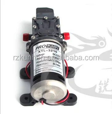 high pressure diaphragm pump small self priming 12v diaphragm pump