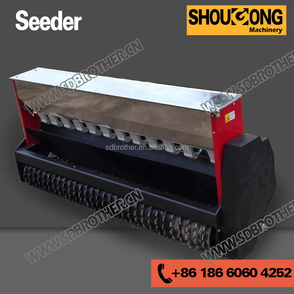 Skid Steer attachment Seeder