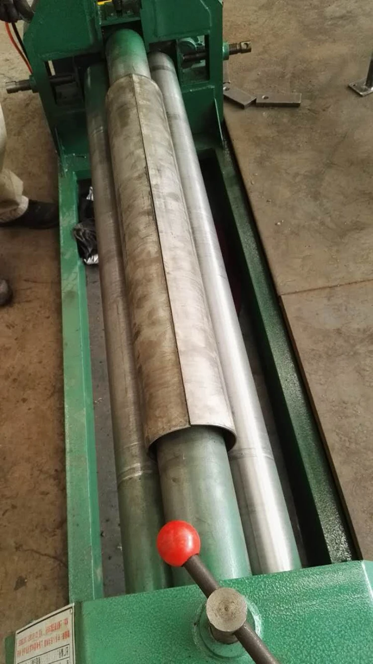 6mm Thickness Plate Metal Sheet Rolling Machine Price Competitive Price NC Control