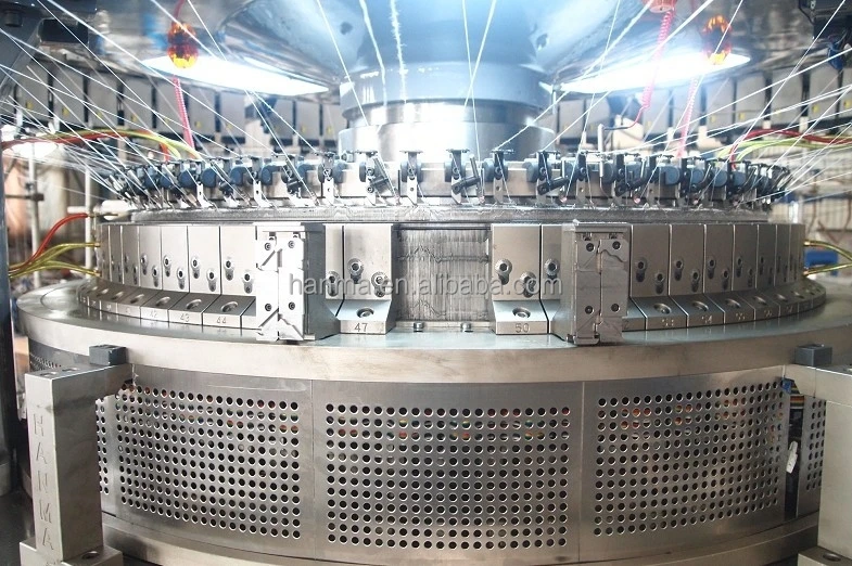 New product Computerized Double Jacquard Circular Knitting Machine, mattress fabric knitting machine