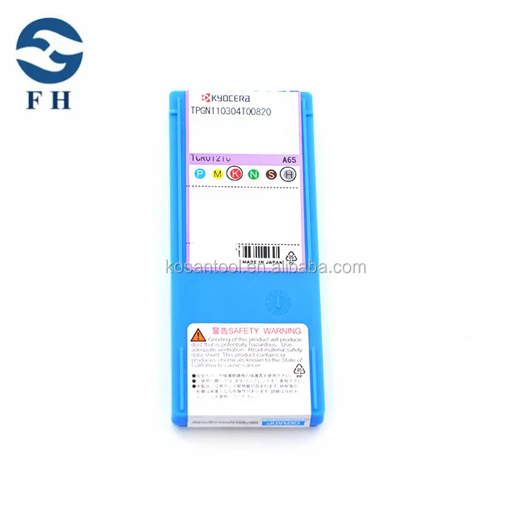 TPGN110304T00820 A65  kyocera cnc turning inserts kyocera cutting tools