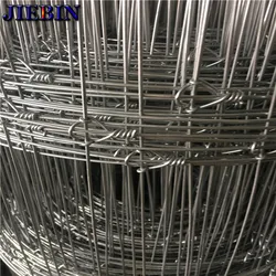 Hot dipped galvanized fixed knot field fencing for deer fence