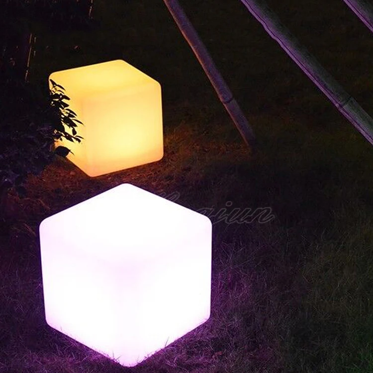 2021 Huajun PE material Hight Quality Colorful LED cube