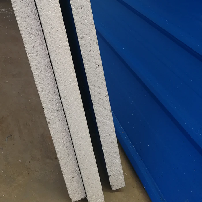 Construction concrete steel prefabricated flame retardant sound-proof osb wall floor 100mm eps sandwich panel