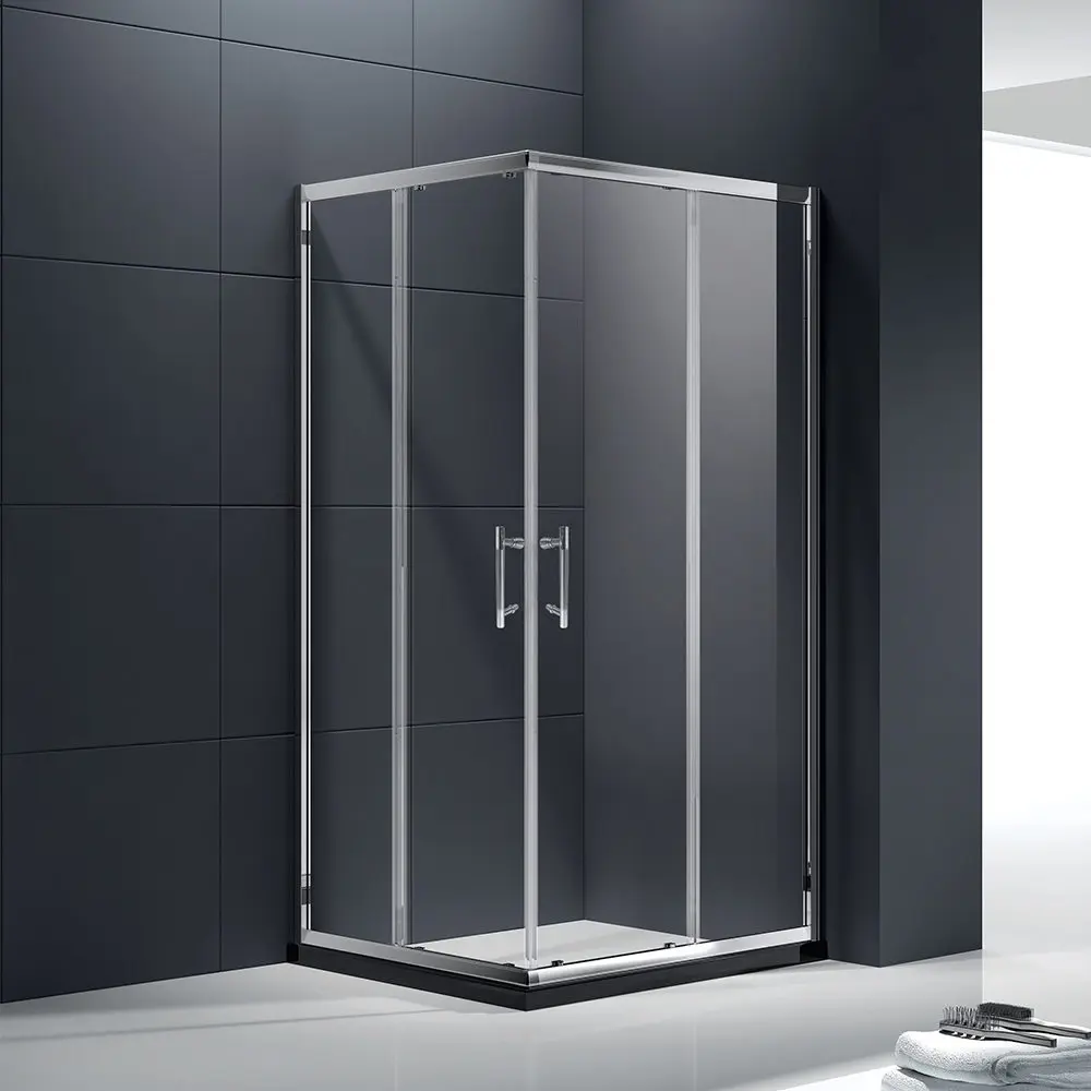 2022 Normal Design Factory Price Frameless 2 Side Sliding Glass Shower Enclosure, High Quality Complete Shower Room
