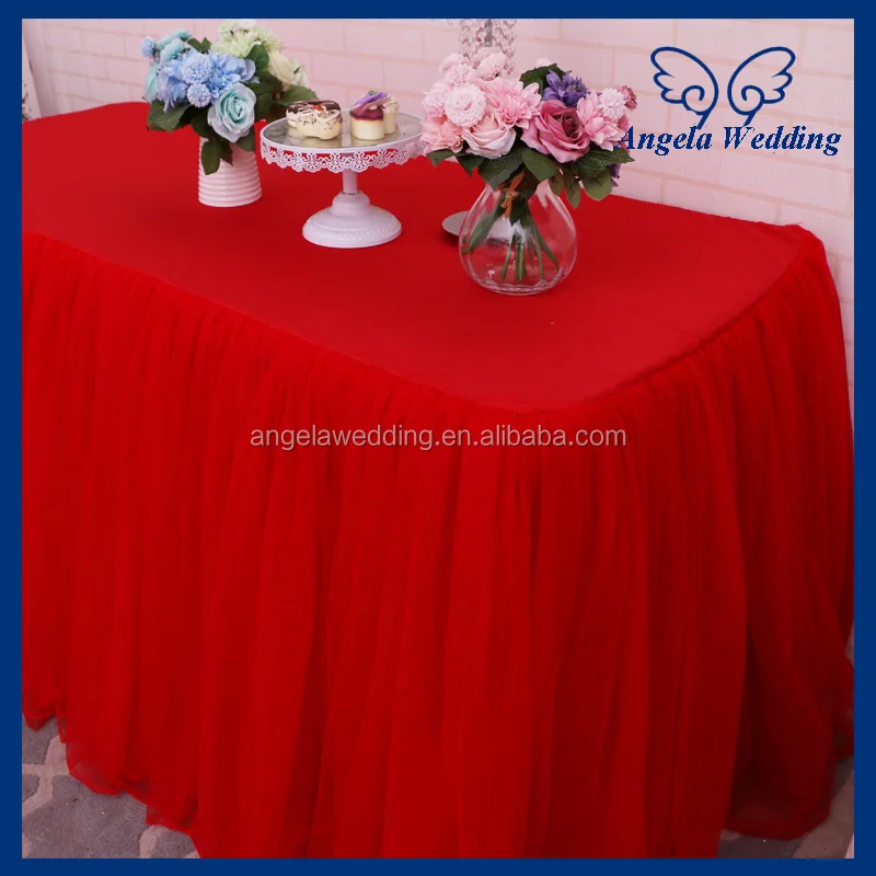 SK005P красная пышная Тюлевая юбка с оборками для свадьбы (1914860207)