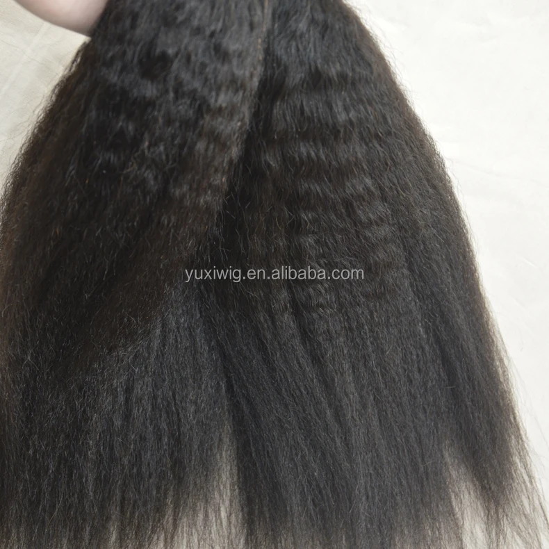 
2017 Kinky straight Yaki Hair closure 