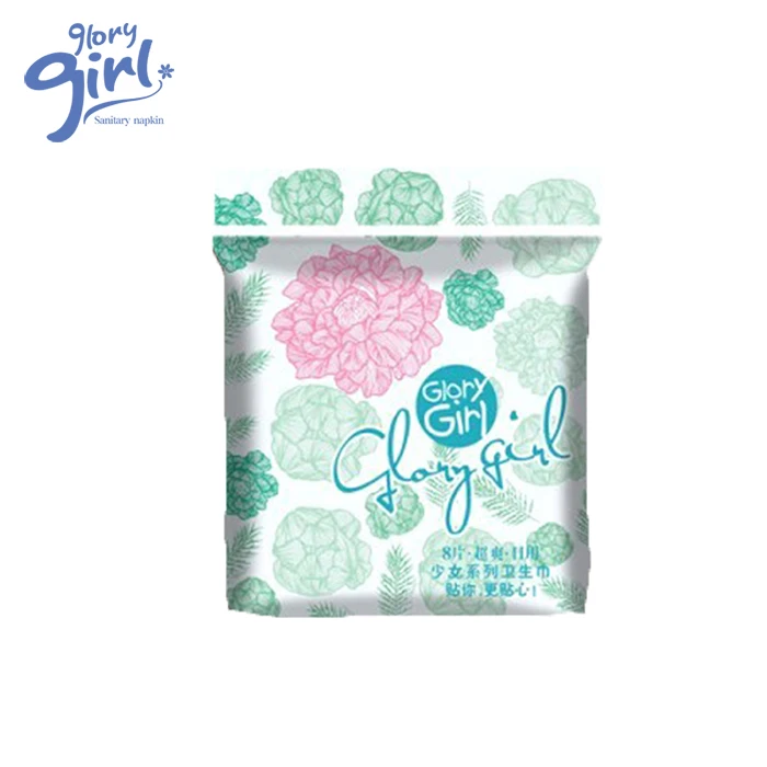Feminine Hygiene Products Women Panties Liner Organic Cotton Menstrual Pads Overnight Sanitary Napkin Towel