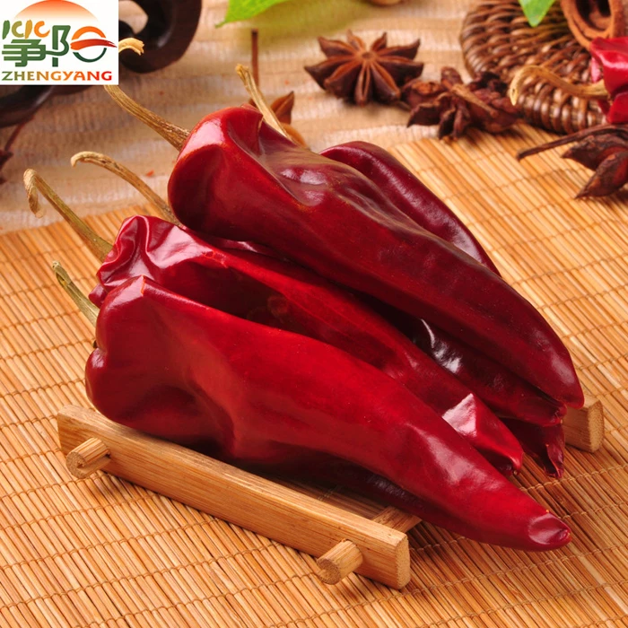 chinese yidu chili with stem and stemless big red chili low hot chili
