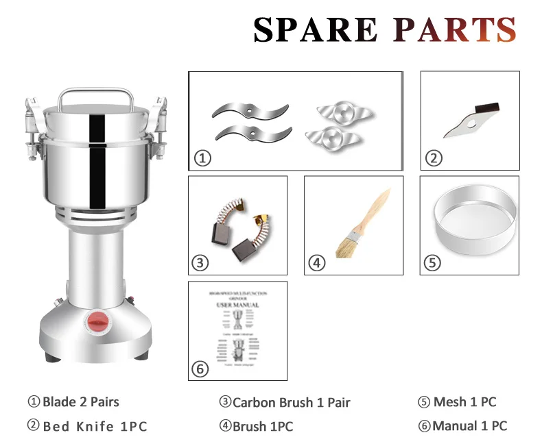 150g Hot Sale Mini Dry Food Mixer Blender For Home