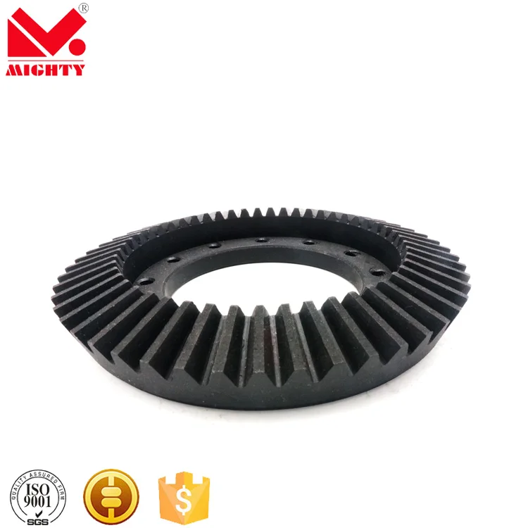 Straight Bevel Gear M4.5 with Usual Axles Type A Ratio 1:4