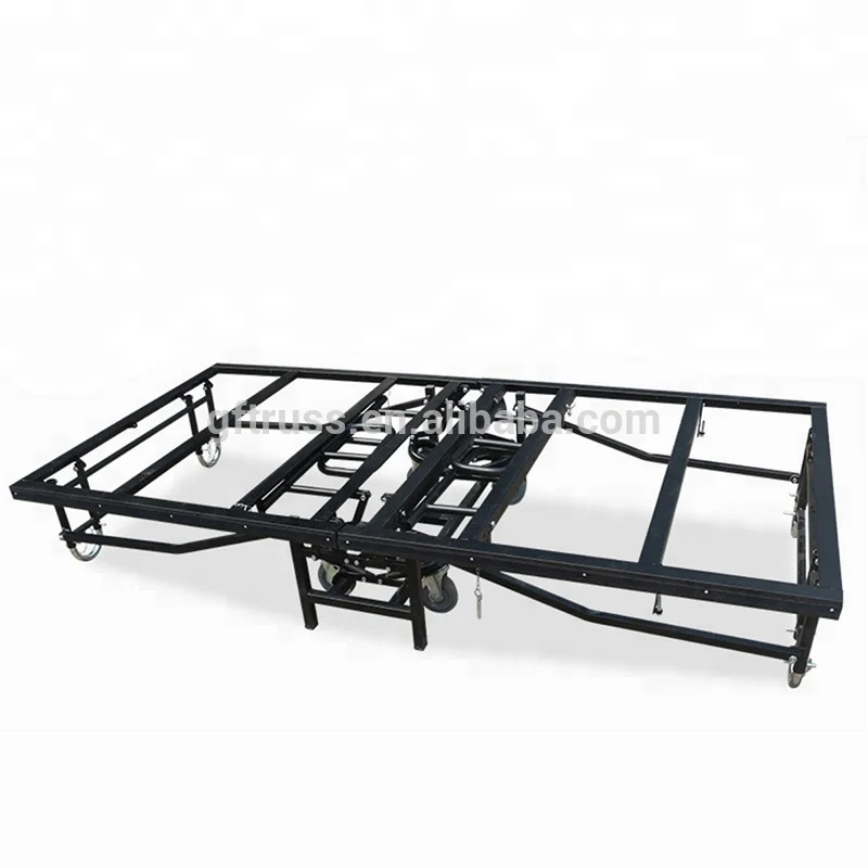 GF-truss supply aluminum portable platform truss stage for wedding stage