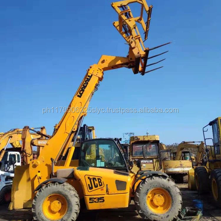 100% UK Original JCB Telehandler Used Telehandler JCB 535 For Sale