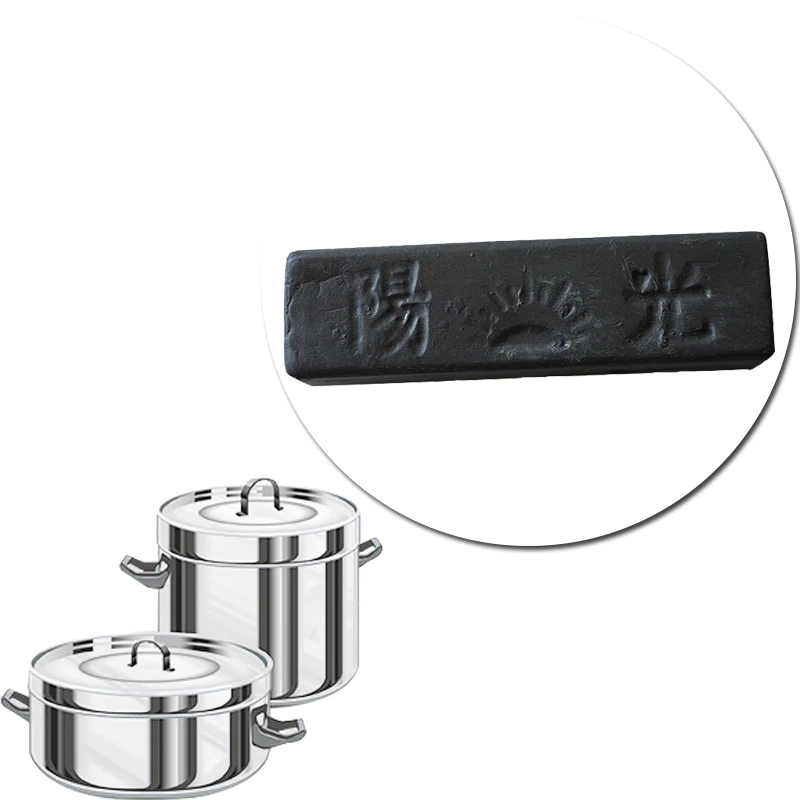 Black Solid Polishing compounds/wax/paste polishing bar for stainless steel and metal polishing paste