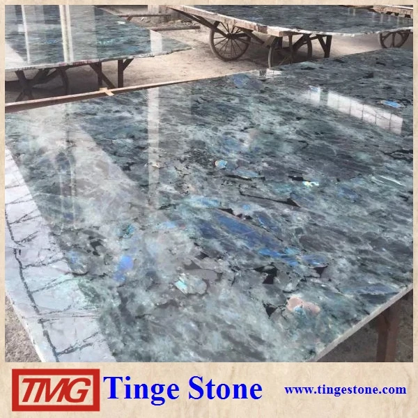 
Labradorite blue granite tile for kitchen countertop 