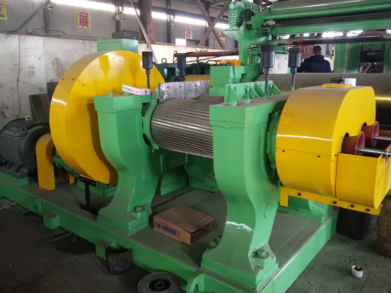 Hot sell XKP waste tire rubber crusher rubber cracker rubber crack mill