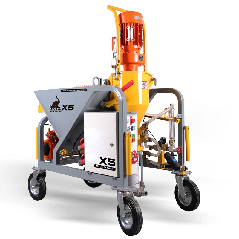 Automatic Gypsum Plastering Machine with factory price
