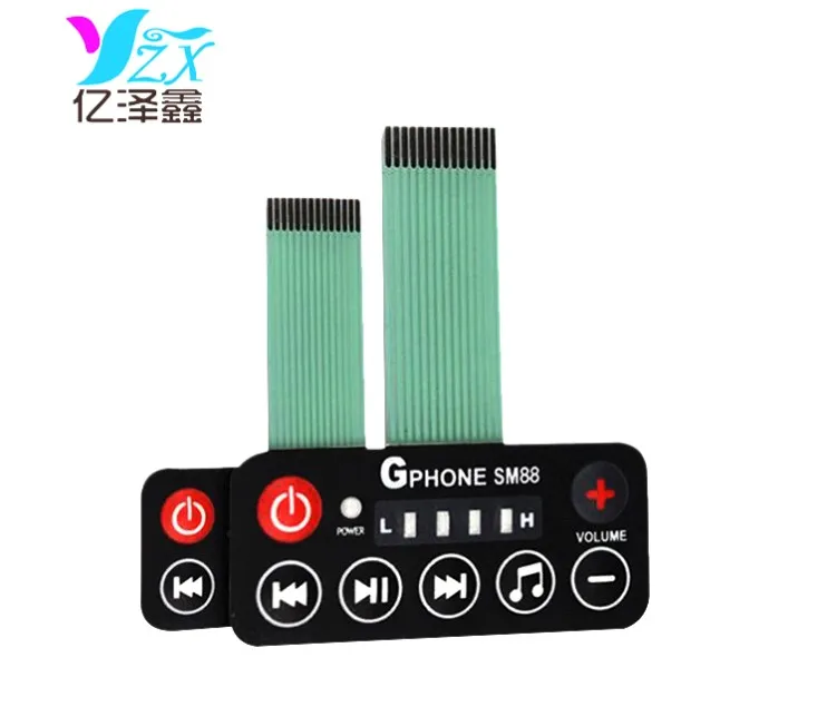 2023 designed waterproof membrane switch Metal dome push button manufacturer