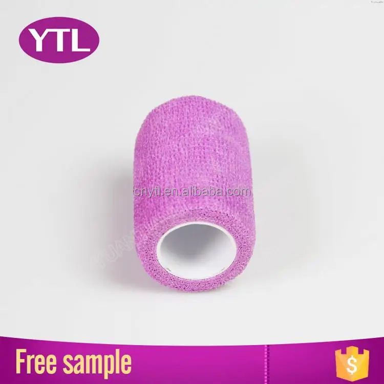 Спортивный уход нетканый эластичный самоклеющийся когезионный бинт