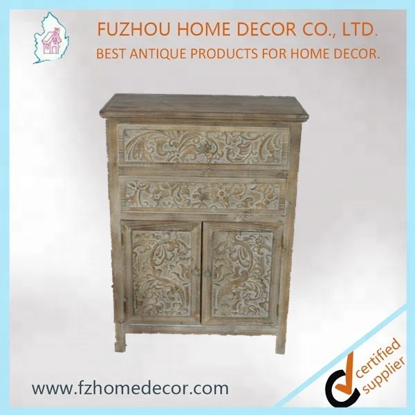 antique wooden carved chests of drawers