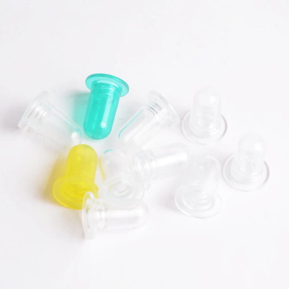 
20/410 TPE silicon rubber bulb dropper with pipette 