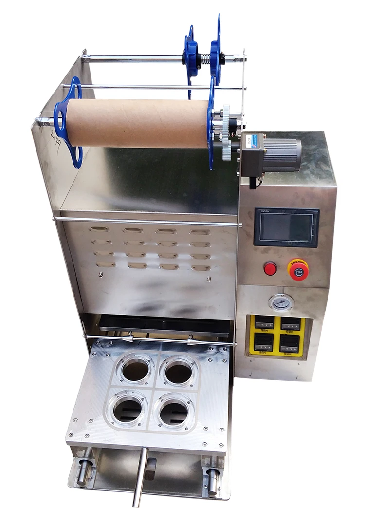 
Semi automatic fruit plastic cups sealing machine/jam sealer/jelly sealer 