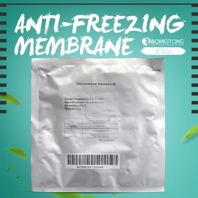 Cryo pad Anti freeze Cryolipolysis Antifreeze Membrane