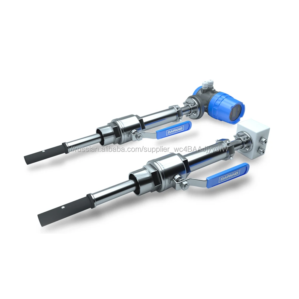 Дешевые 4-20ma выход 6 дюймов вставки Магнитный modbus поток воды метр