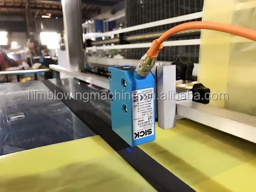 Automatic High Speed T-shirt Shopping bag Plastic Nylon Flat Garbage Bag Making Machine Price For Sale