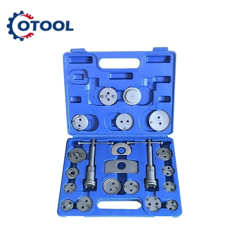 22pcs Heavy Duty Disc Brake Caliper Tool Set and Wind Back Kit for Brake Pad Replacement